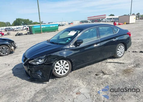 2017 Nissan Sentra S z USA, uszkodzony, nr VIN 3N1AB7AP4HY328576